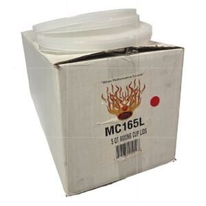 48ct High Teck MC165L Plastic Lids ONLY for 5 QT Paint Mixing Cups Bulk Box NEW